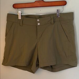 Olive Green Women's Shorts